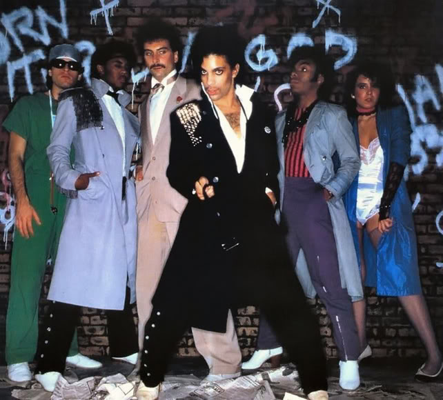 1981年的Prince和樂隊其他成員