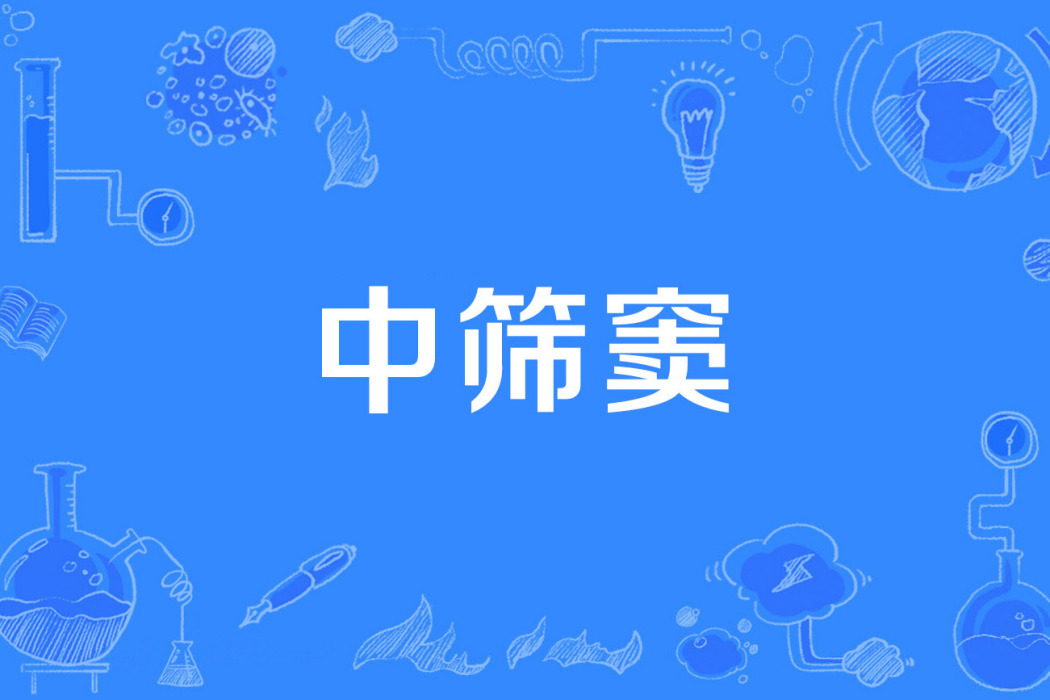 中篩竇 中篩竇