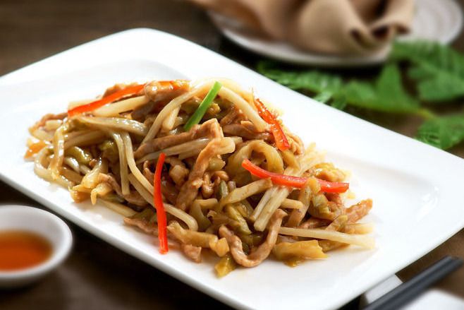 榨菜肉皮