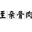 至親骨肉 至親骨肉