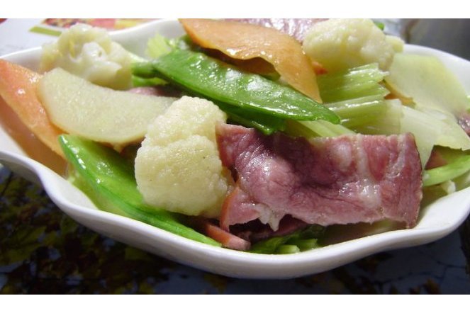 培根炒雜蔬 培根炒雜蔬