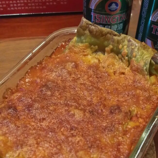 菠菜千層面 菠菜千層面