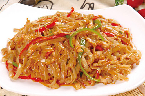 蕨菜炒粉
