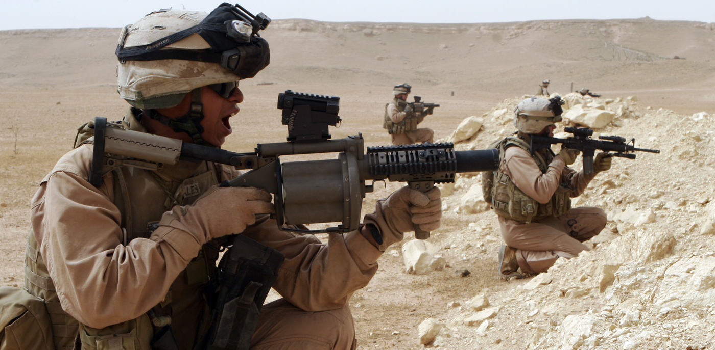 美軍在伊拉克戰場使用MGL140