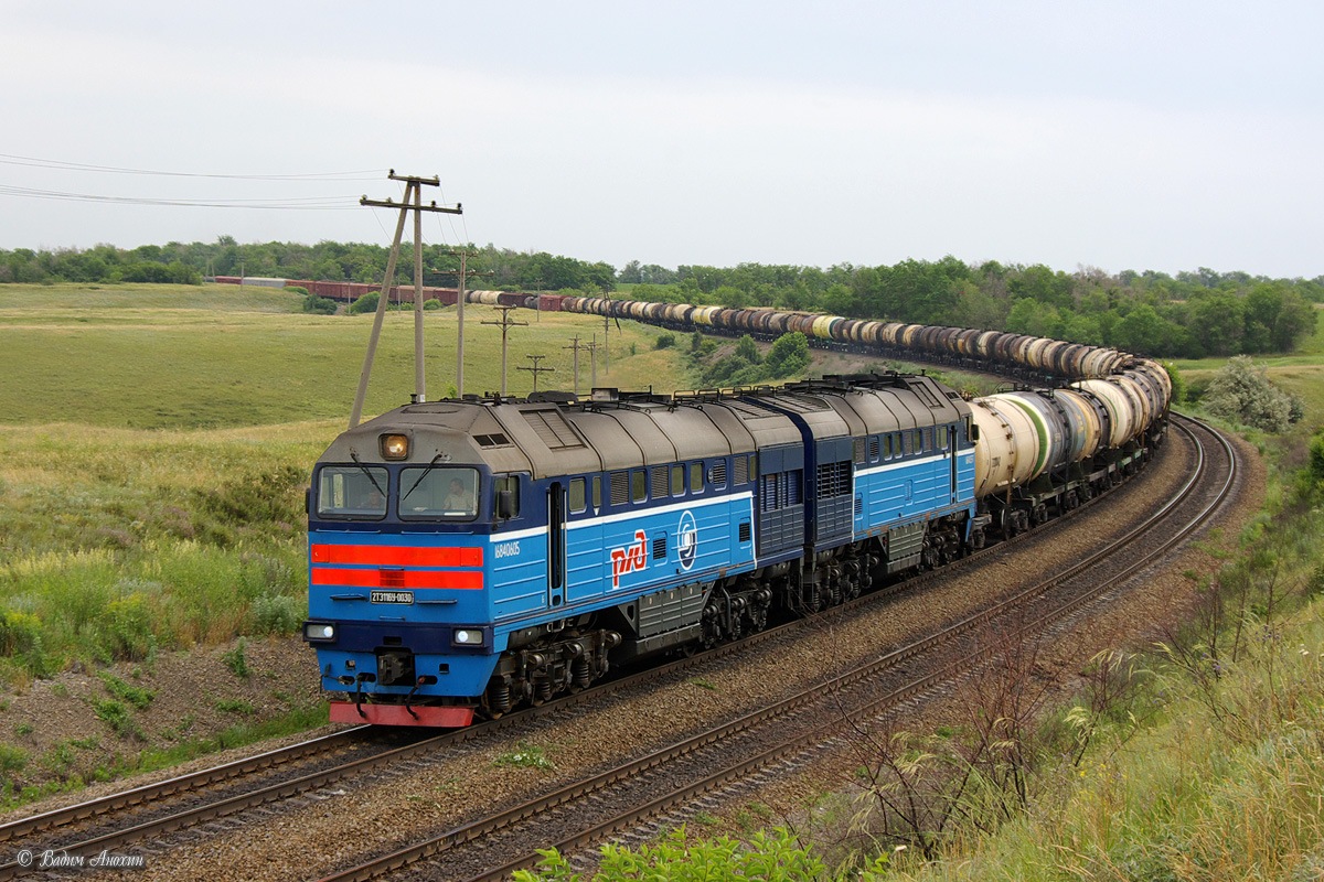 俄羅斯鐵路的2TE116U型0030號機車