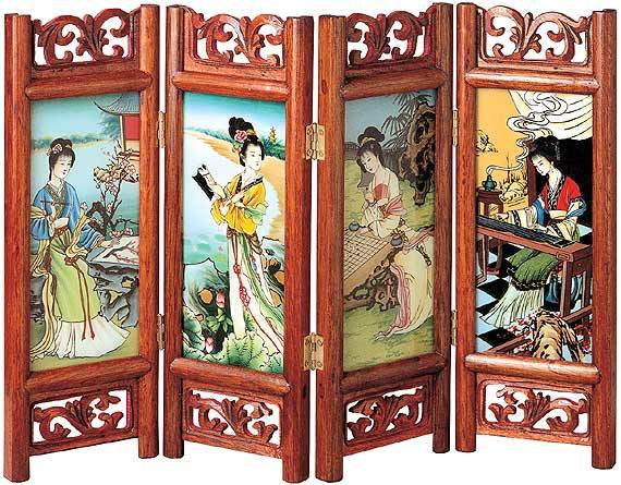 屏風美人 屏風美人