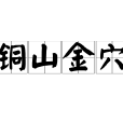 銅山金穴 銅山金穴