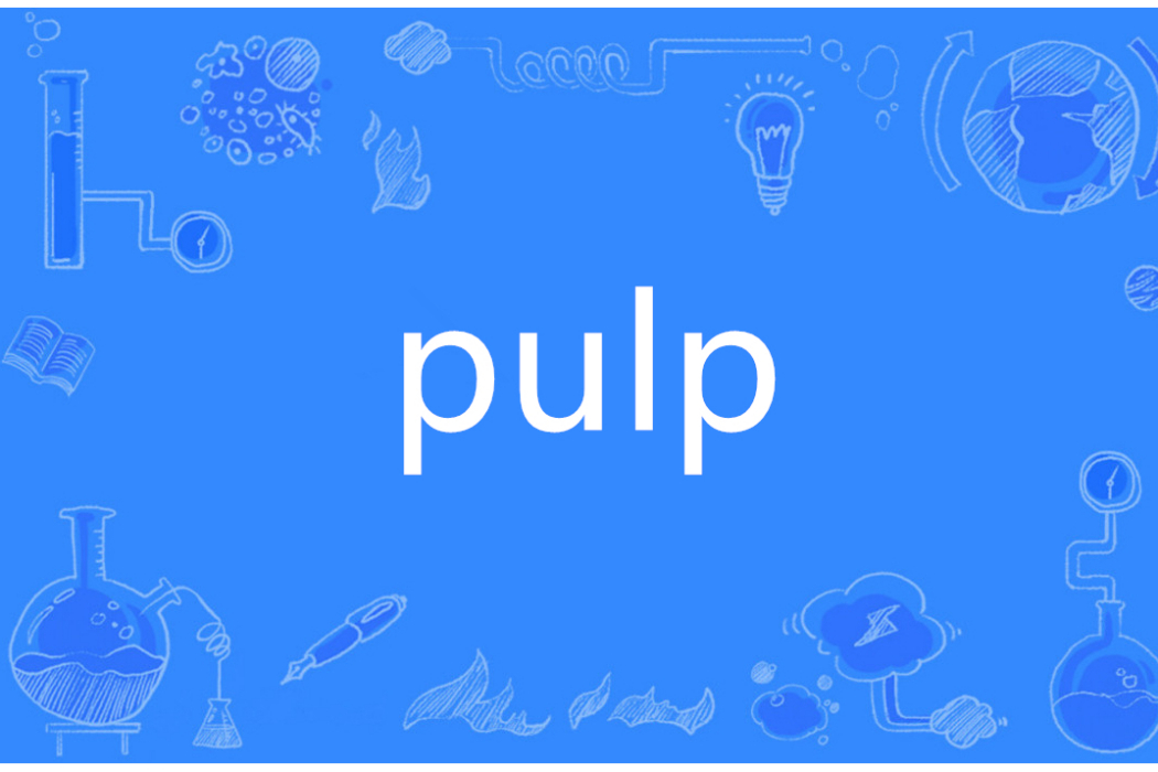 Pulp(英語單詞)