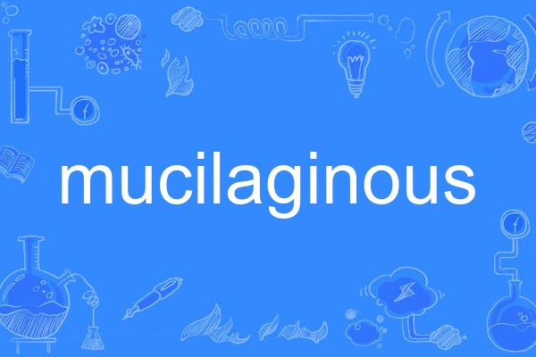 mucilaginous mucilaginous