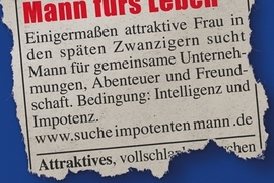 Suche impotenten Mann für\x27s Leben Suche impotenten Mann für\x27s Leben