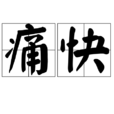 痛快(漢語詞語)