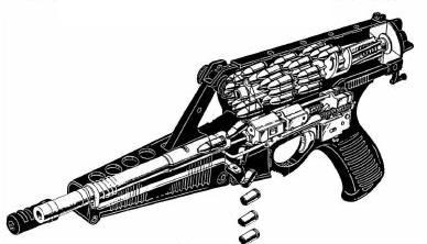 卡利科M960A式衝鋒鎗
