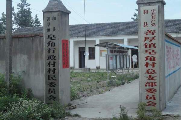 皂角村(安徽省馬鞍山市和縣善厚鎮下轄行政村) 皂角村(安徽省馬鞍山市和縣善厚鎮下轄行政村)