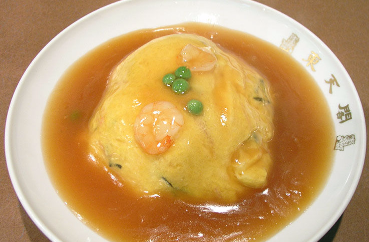 天津飯(流行於日本的中國菜)