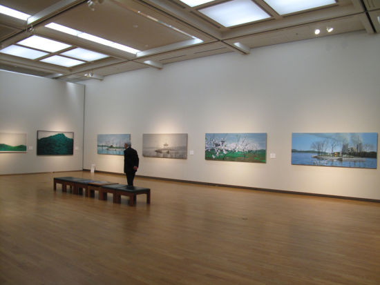 作品《島》在福岡亞洲美術館展出並被館藏