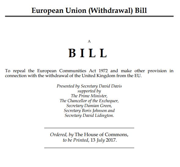 退出歐盟法案