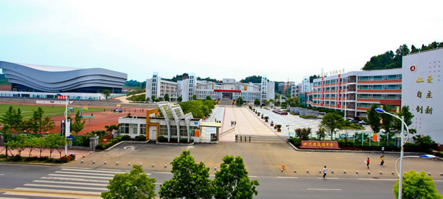 蓬溪中學全景圖