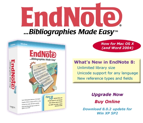 Endnote界面