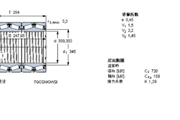 SKF BT4-8113E2/C500軸承