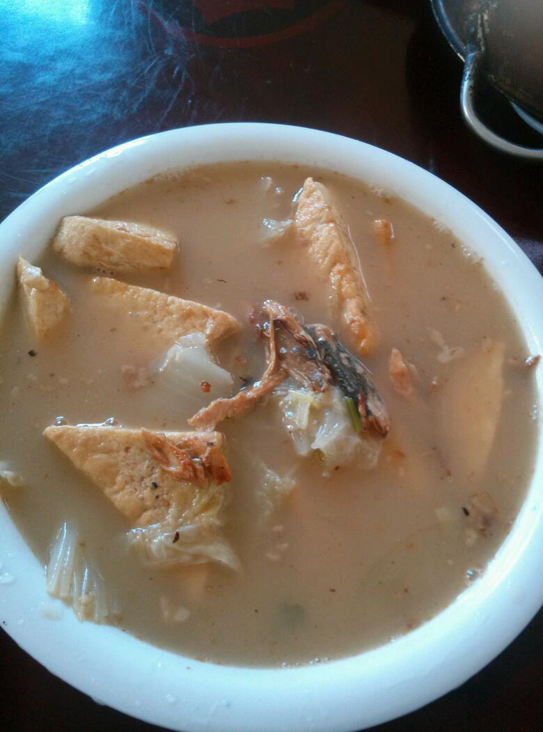 魚乾豆腐湯