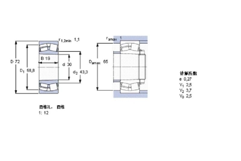 SKF 21306CCK軸承 SKF 21306CCK軸承