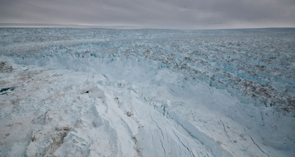 格陵蘭冰川的消退