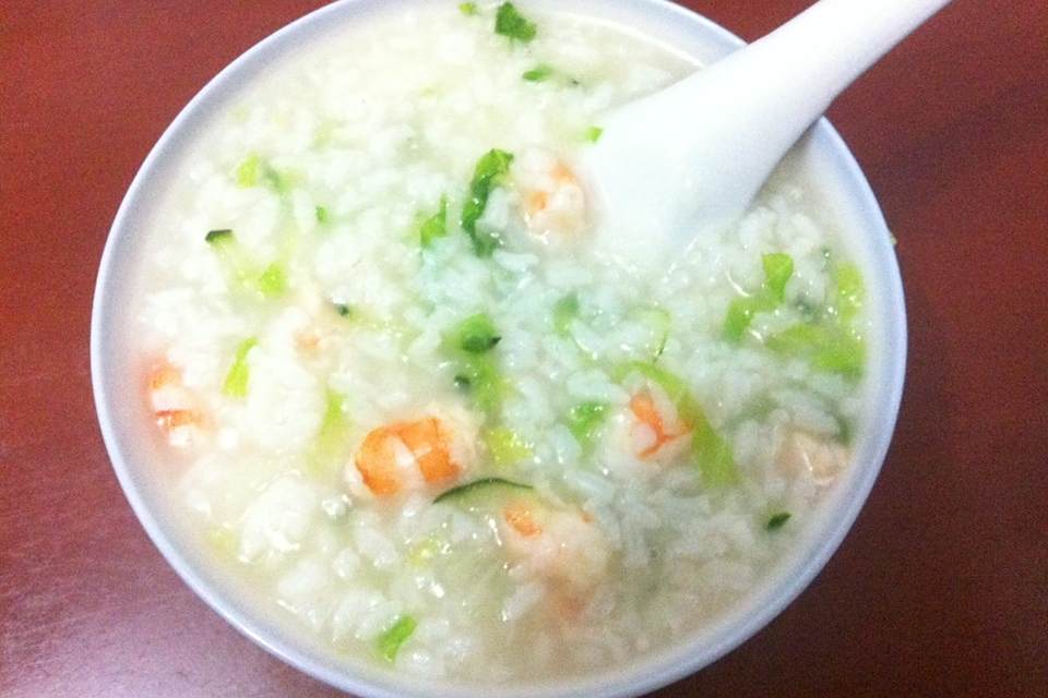 清淡蝦粥 清淡蝦粥