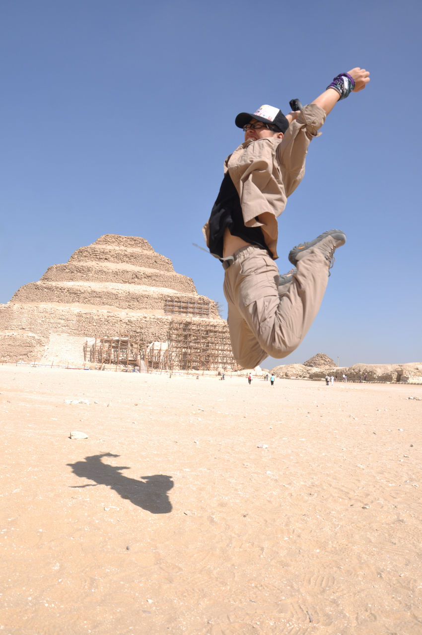 劉森華在埃及