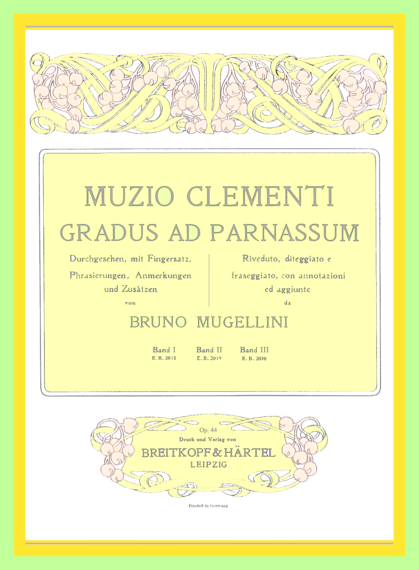 M.Clementi_Gradus ad Parnassum_Op.44