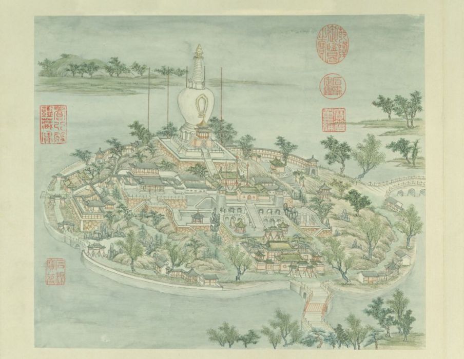燕山八景圖 燕山八景圖