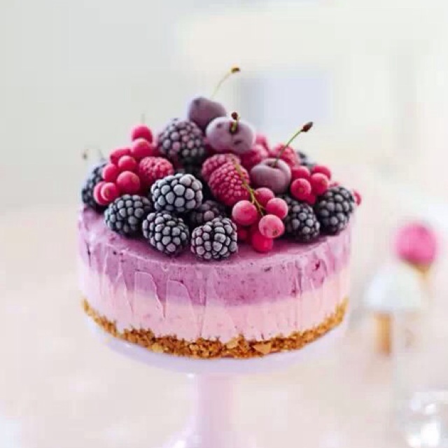 藍莓草莓凍芝士蛋糕