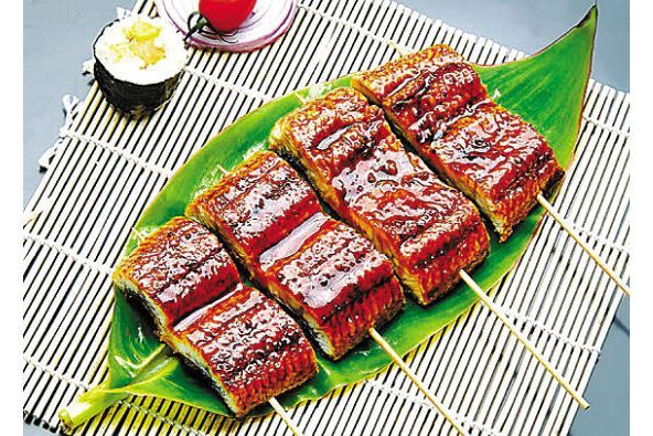 串燒鰻魚 串燒鰻魚