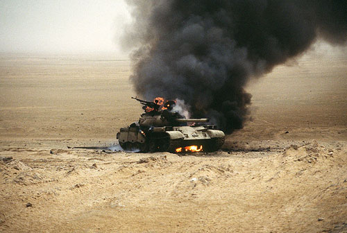 海灣戰爭(多國部隊於1991年對伊拉克的戰爭)