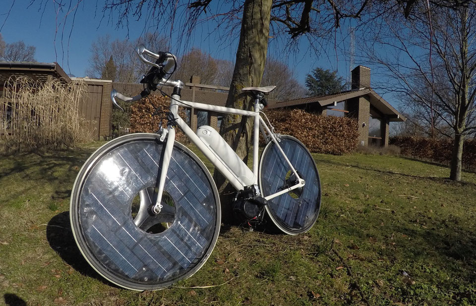 太陽能腳踏車