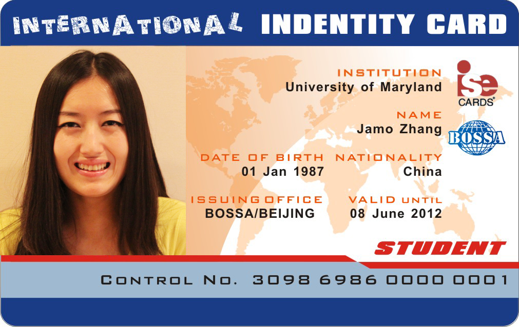 ISE國際學生證