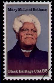 瑪麗·麥克勞德·貝休恩紀念郵票