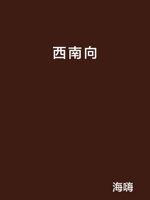 西南向 西南向