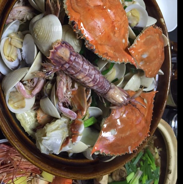 海鮮煲雞 海鮮煲雞