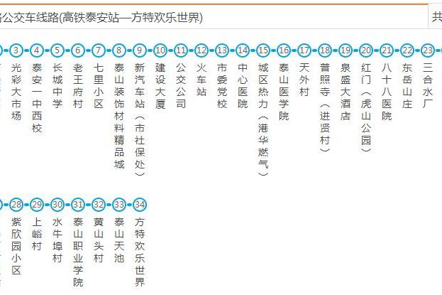 泰安公交K37路 泰安公交K37路