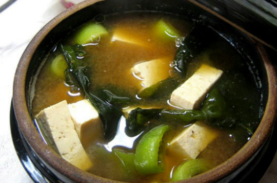 乾白菜豆腐醬湯