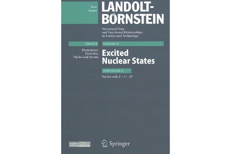 Z = 1-29. Excited Nuclear States Z = 1-29. Excited Nuclear States