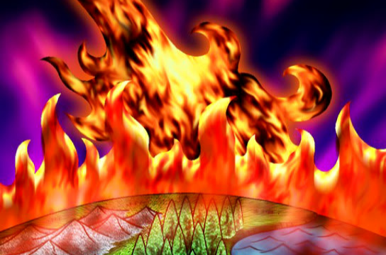 燃燒的大地(《遊戲王》魔法卡)