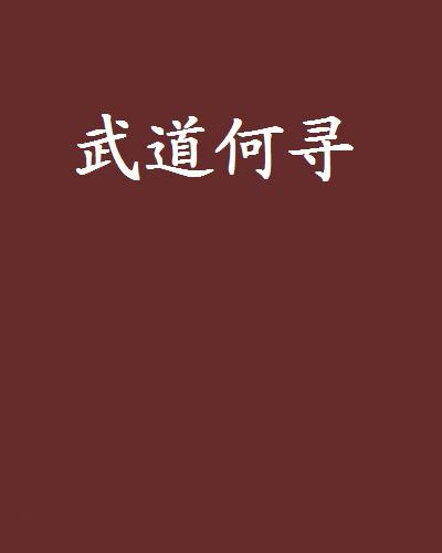 武道何尋 武道何尋