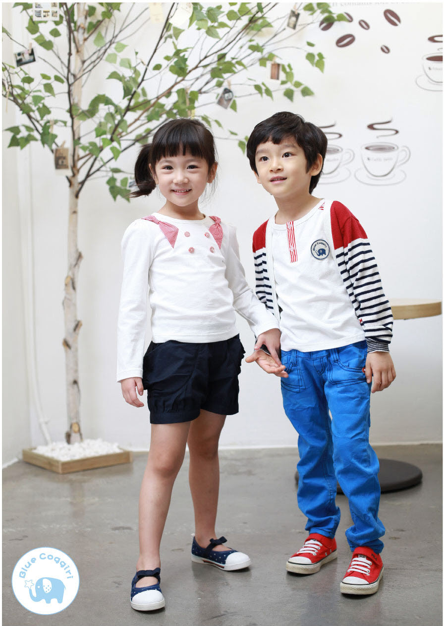 韓國童裝品牌 藍色大象 品牌形象