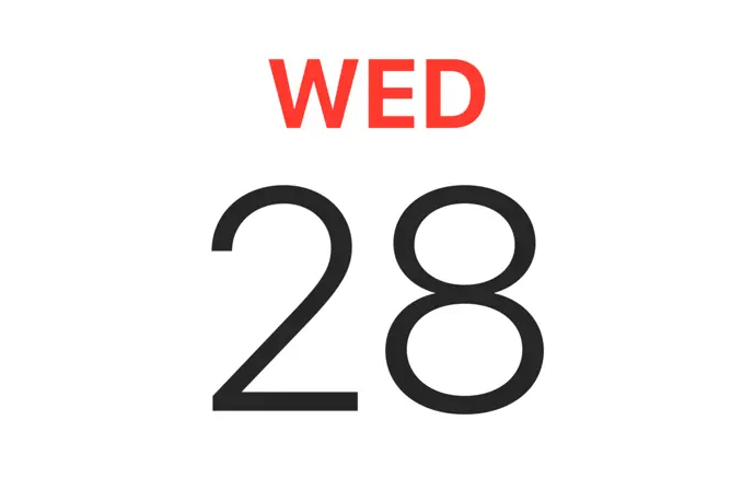 日曆(Apple的內建套用) 日曆(Apple的內建套用)