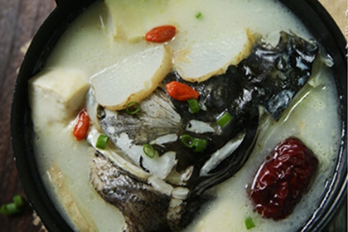 天麻魚頭燉豆腐