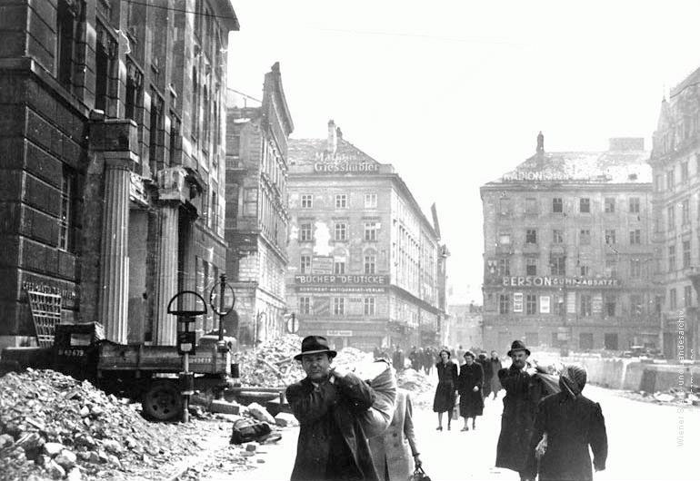 疏散中的維也納市民