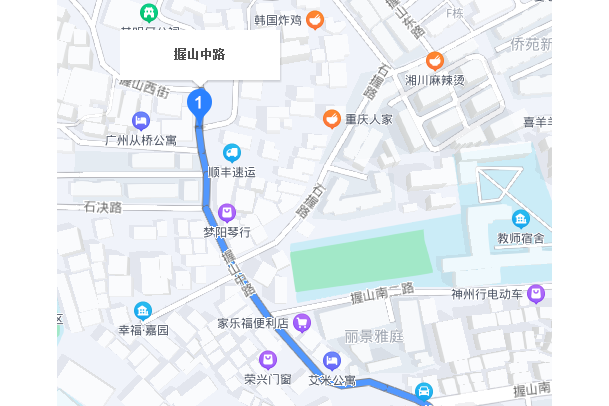 握山中路 握山中路