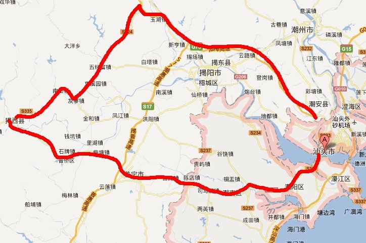 關於汕梅高速公路汕頭路段工程建設的通告