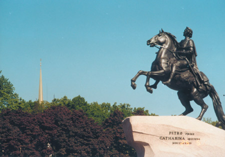 彼得大帝騎馬雕像